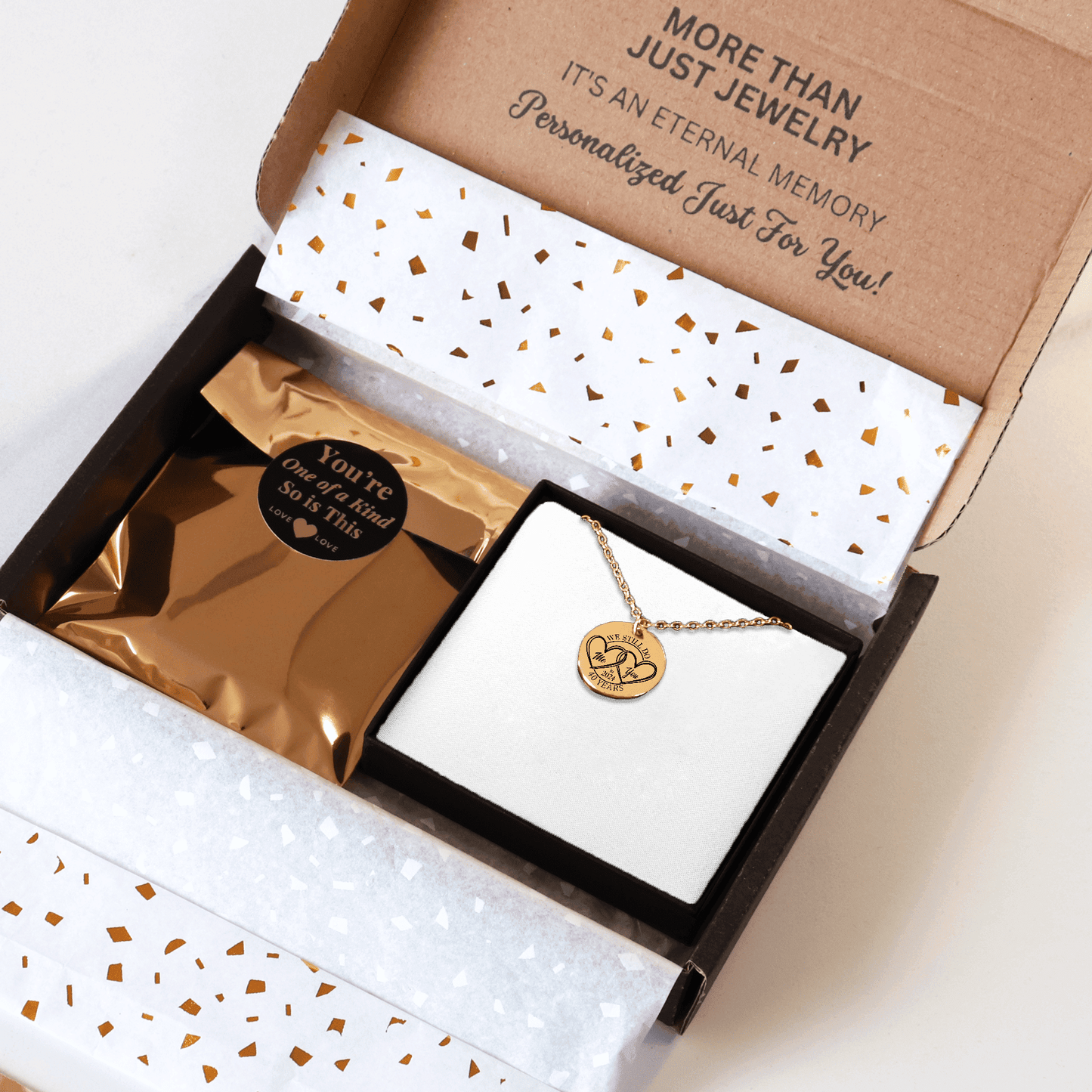 40th Years Anniversary Coin Necklace