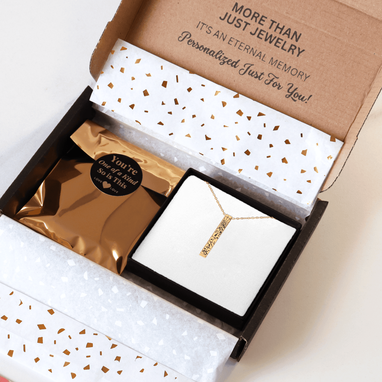 StarMap 3D Bar Necklace