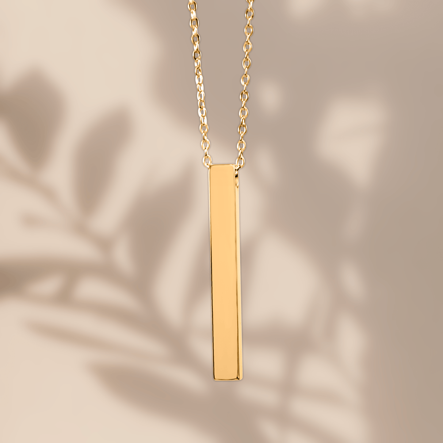 3D Bar Necklace