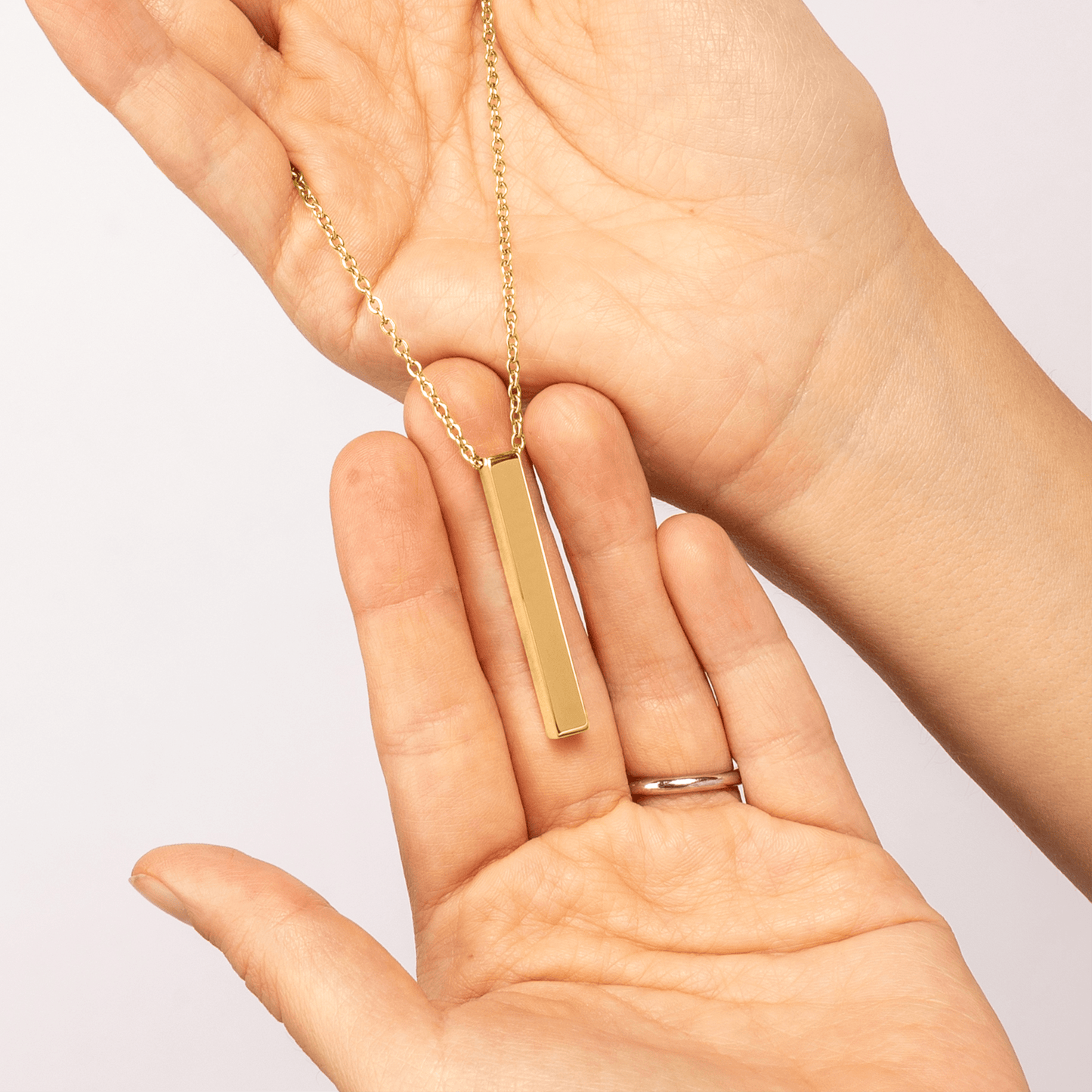 3D Bar Necklace