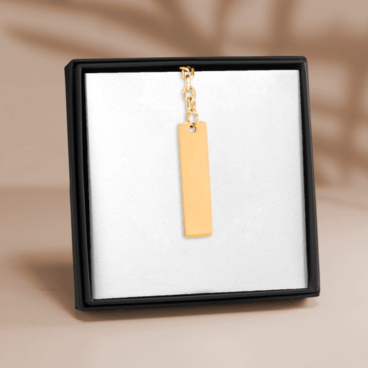 Vertical Bar Keychain