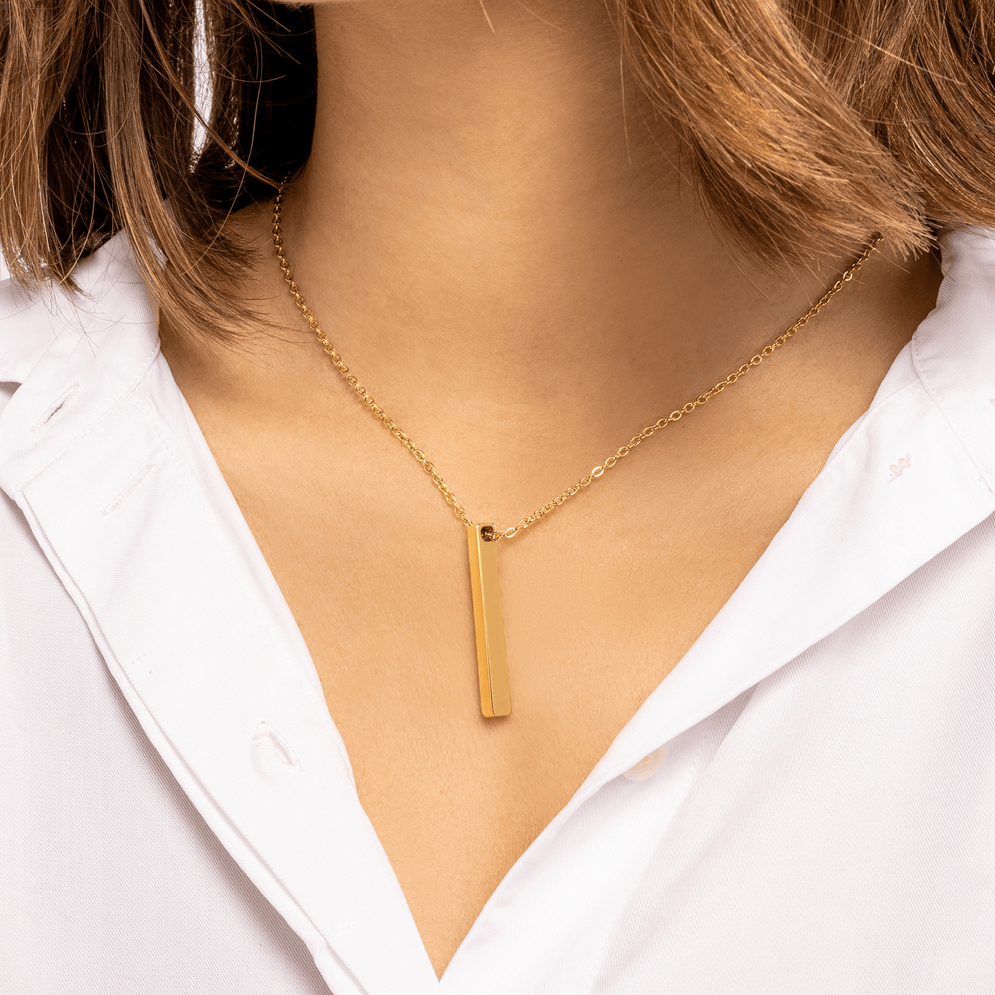 3D Bar Necklace