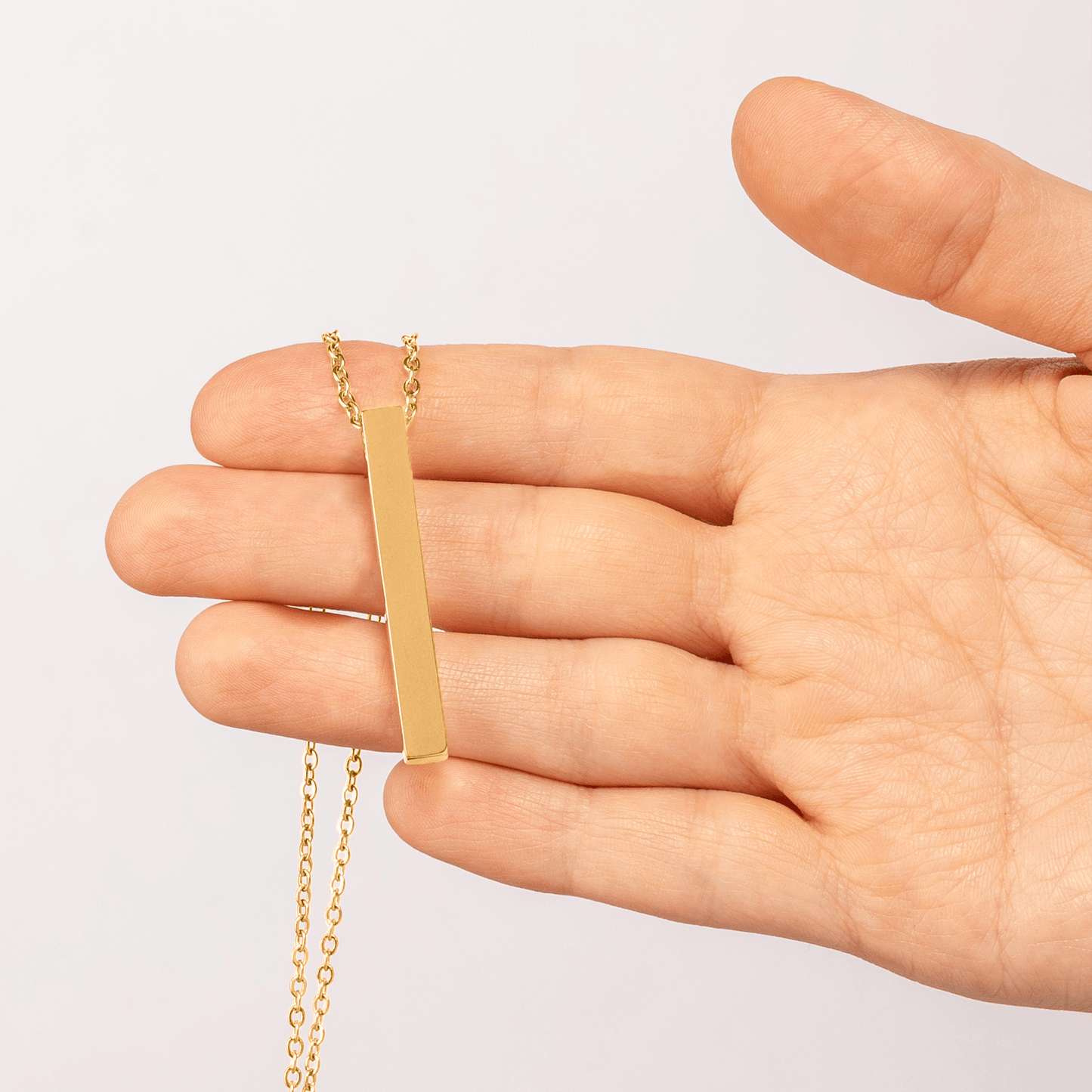 3D Bar Necklace