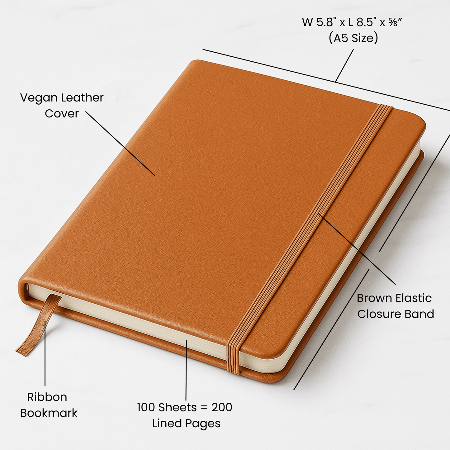 Premium Engraved Notebook (A5)