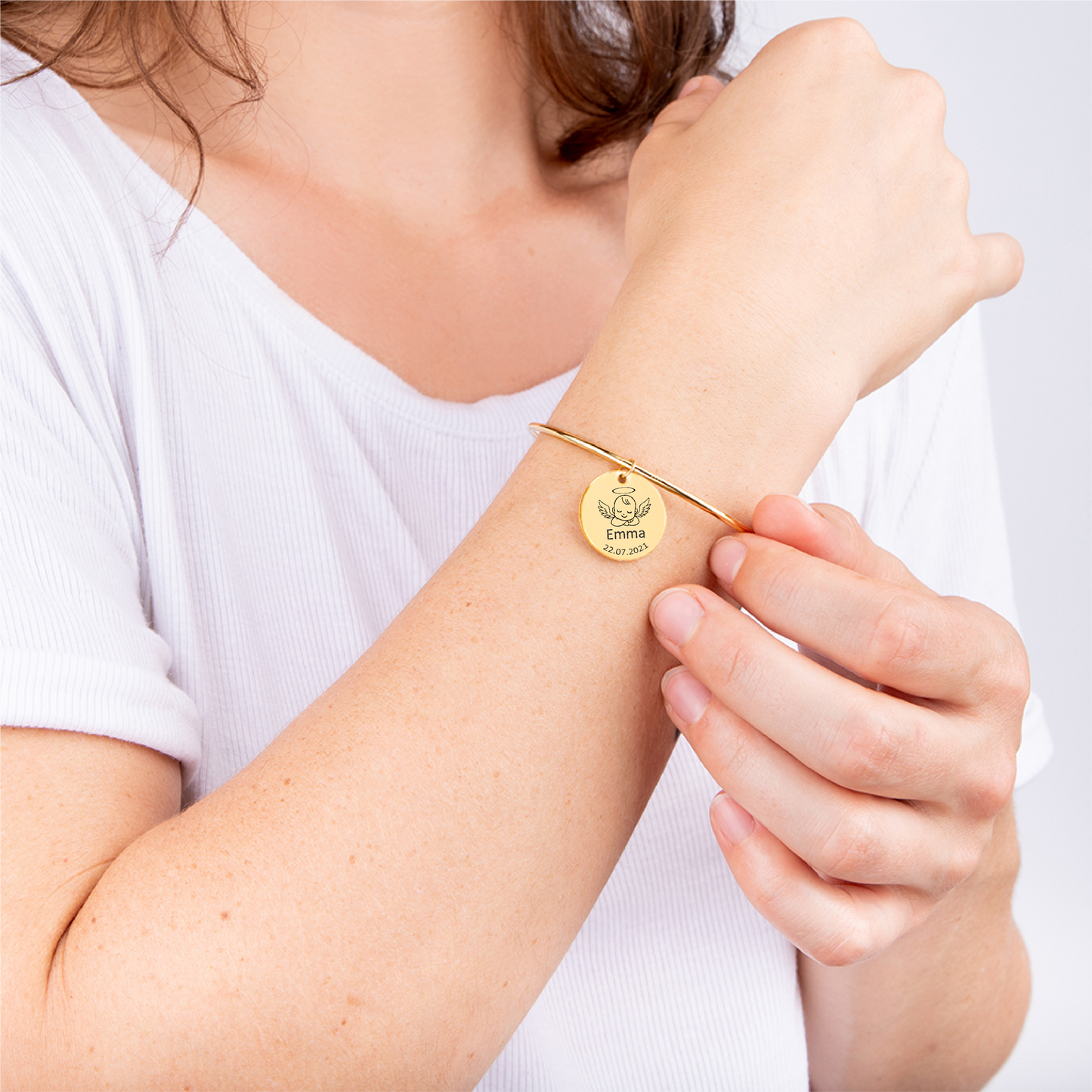 Baby Angel Bangle