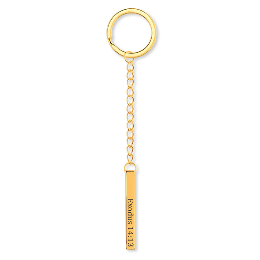 Bible Verse Keychain
