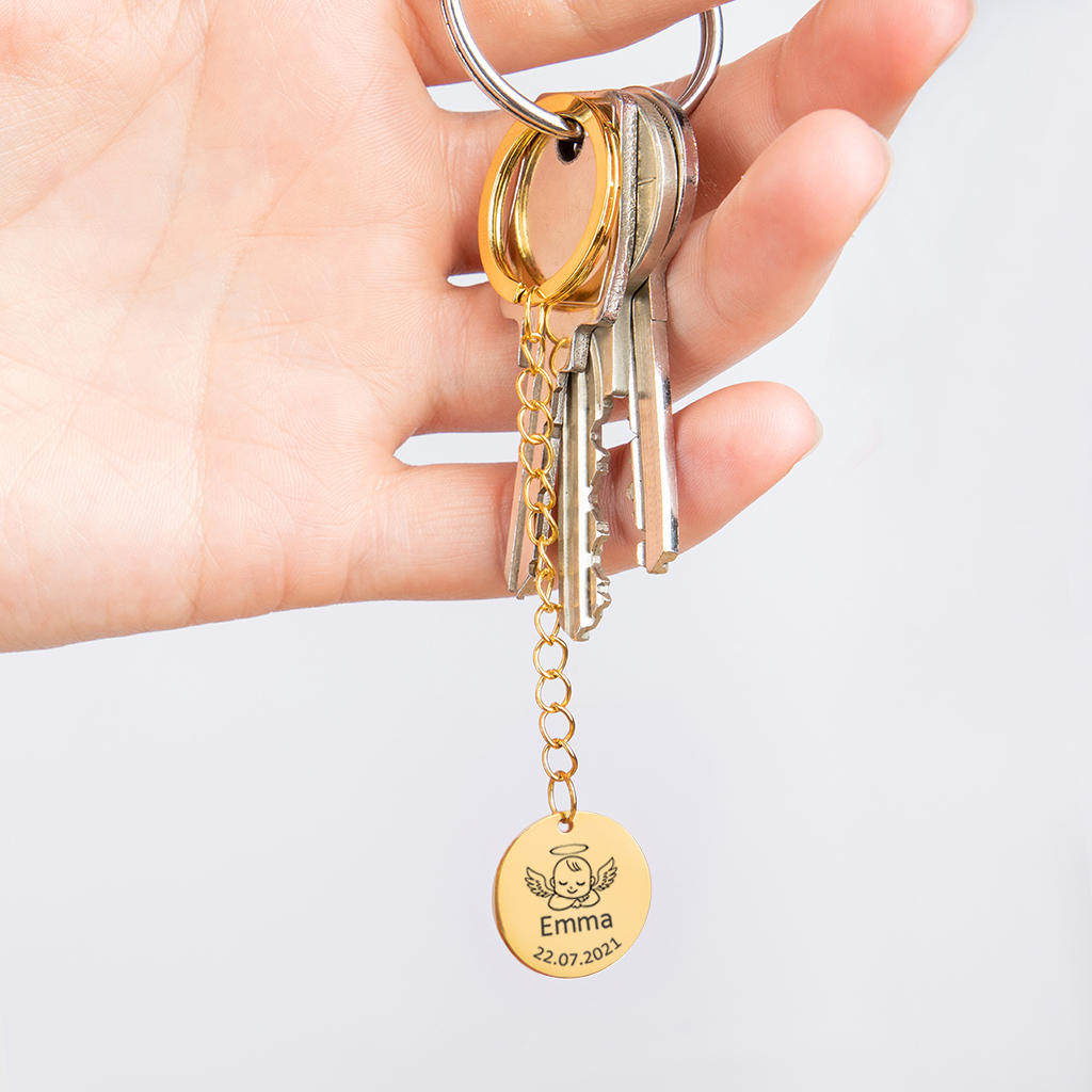 Baby Angel Keychain