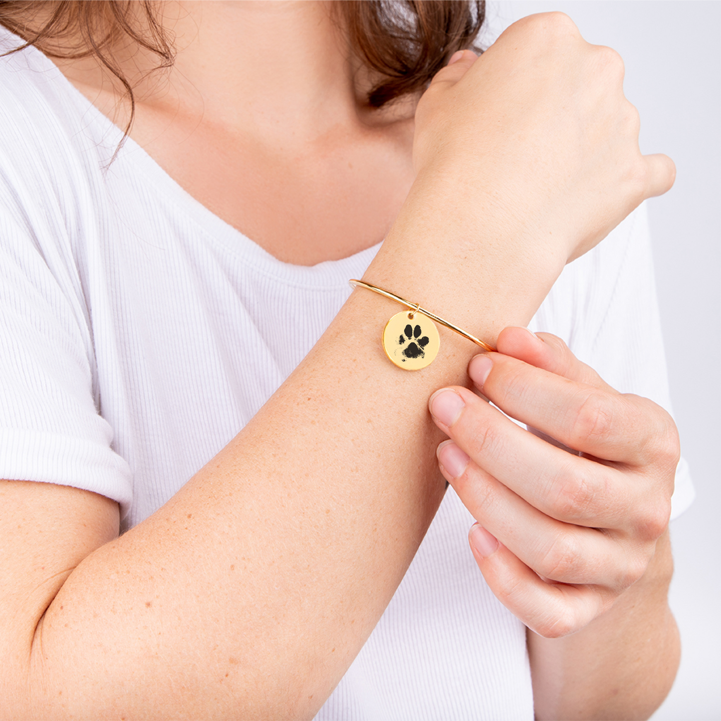 Pawprint Bangle