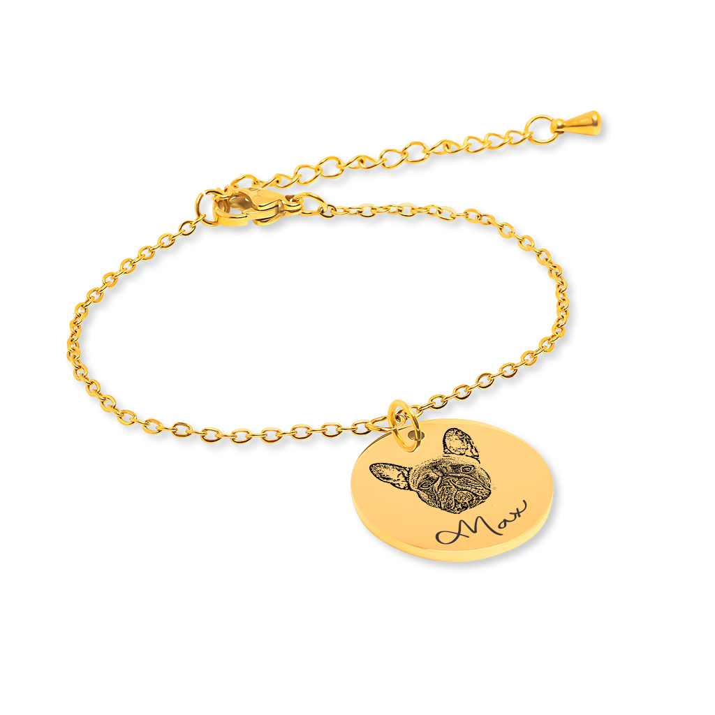 Dog Portrait Bracelet