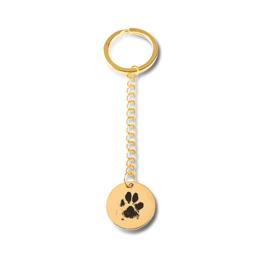 Pawprint Keychain