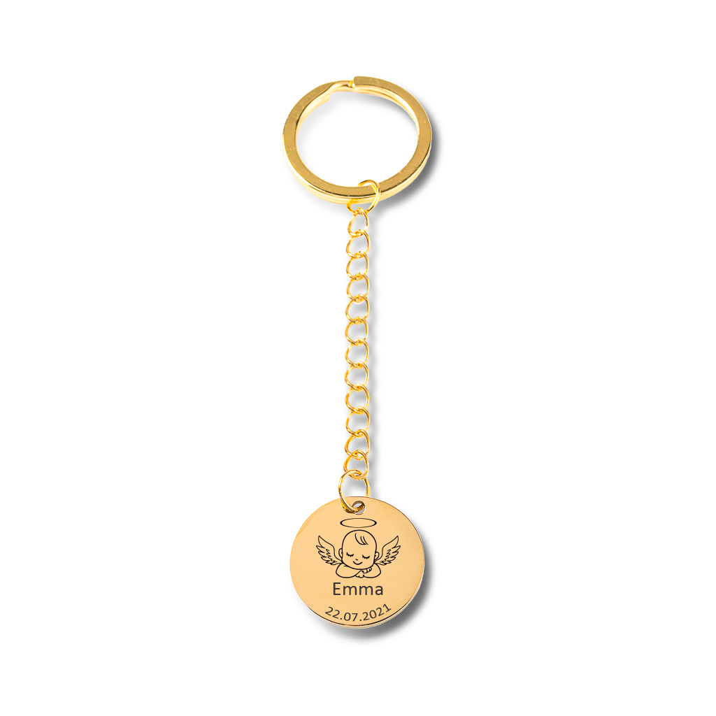 Baby Angel Keychain