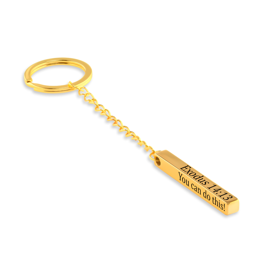 Bible Verse Keychain