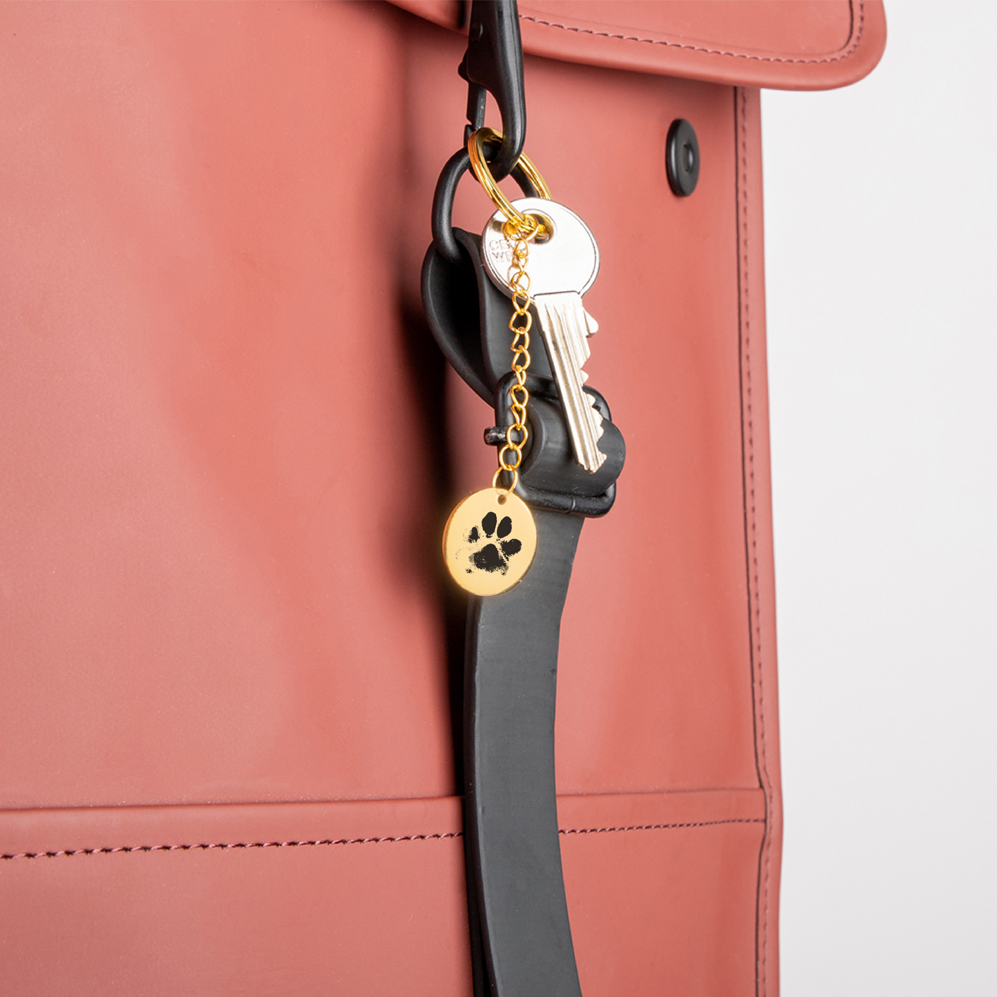 Pawprint Keychain