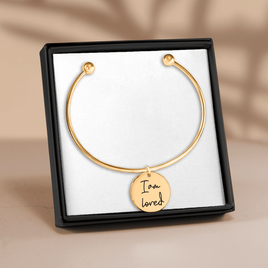 Affirmation Coin Bangle