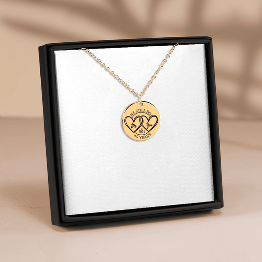 45th Years Anniversary Coin Necklace