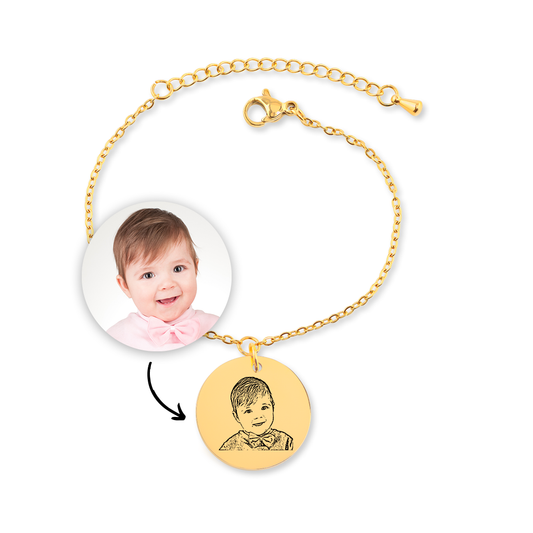 Baby Portrait Bracelet